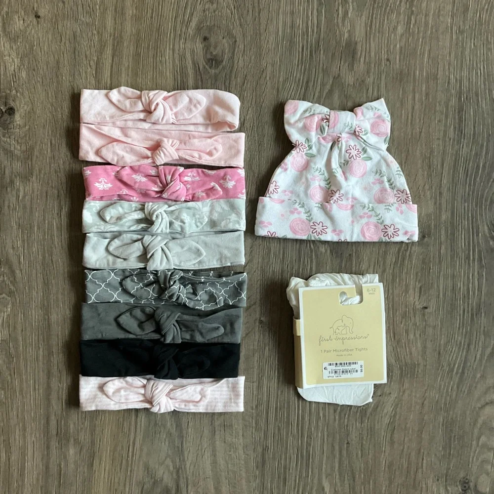 Baby Girl Bundle of Clothes & Accessories 3/6/12 Months